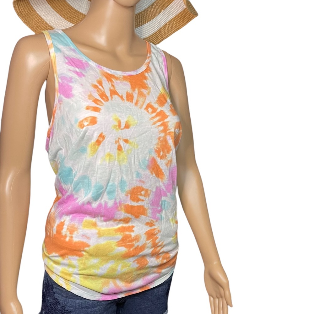 So Tie Dye Tank M